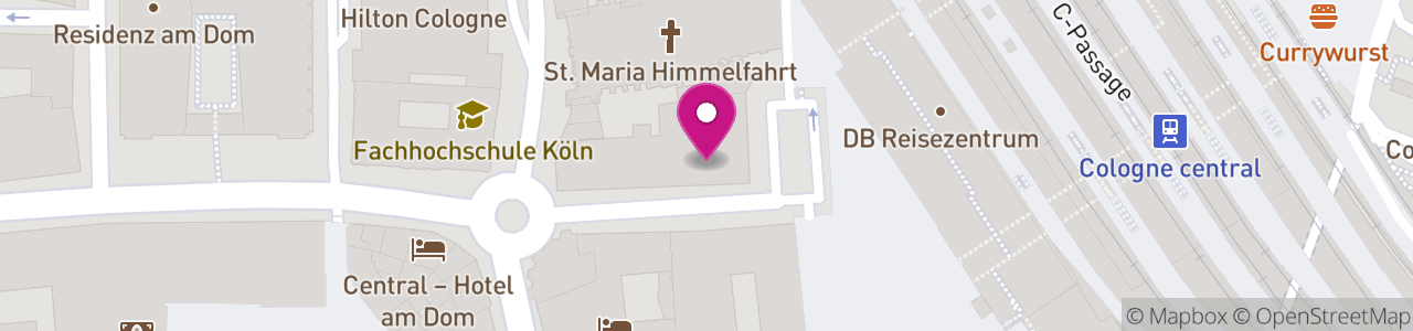 Karte mit dem Standort von SilverTours GmbH