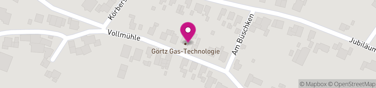 Karte mit dem Standort von Görtz Gas-Technologie